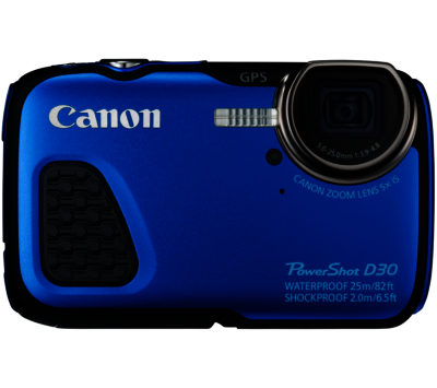 Canon PowerShot D30 Tough Digital Camera - Blue